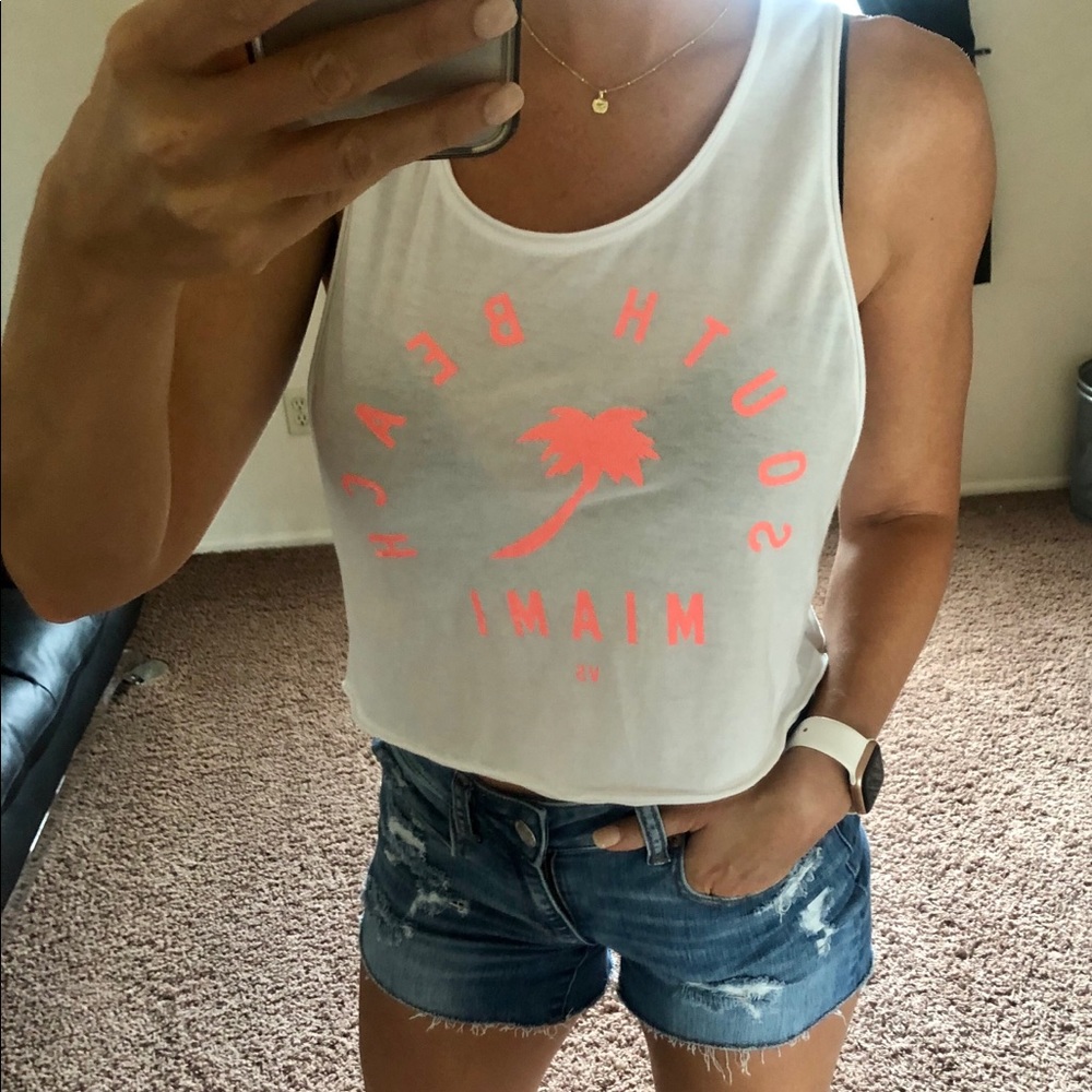 South Beach Miami Tank Size:  XS
